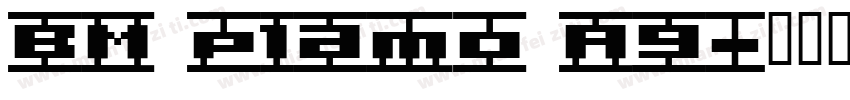 BM plamo A9字体转换